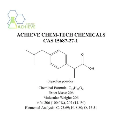 CAS 15687-27-1 Ibuprofen | Shaanxi BLOOM Tech Co., Ltd CAS 15687-27-1 Ibuprofen | Shaanxi BLOOM Tech Co., Ltd
