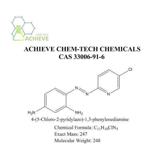 4- (5- cloro -2- Pyridylazo) -1, 3- fenylenediamine cas 33006-91-6
