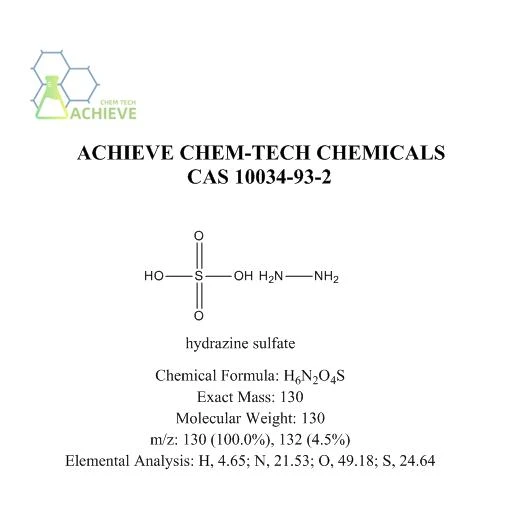 Pudră de sulfat de hidrazină CAS 10034-93-2