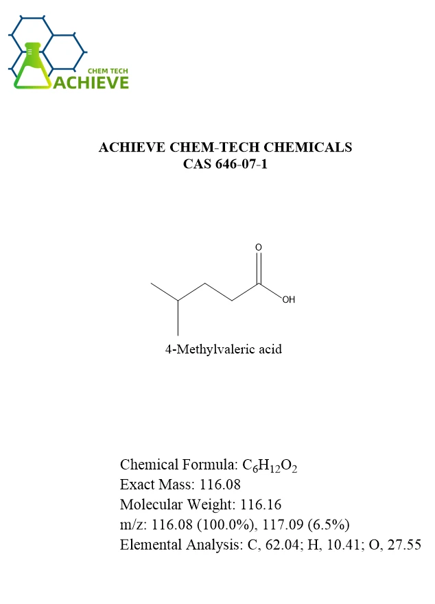 4-Methylvaleric Acid CAS 646-07-1