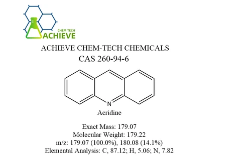Acridine Chemical Information | Shaanxi BLOOM Tech Co., Ltd Acridine Chemical Information | Shaanxi BLOOM Tech Co., Ltd