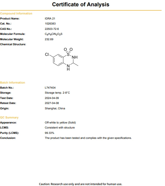Idra 21 COA | Shaanxi BLOOM Tech Co., Ltd Idra 21 COA | Shaanxi BLOOM Tech Co., Ltd