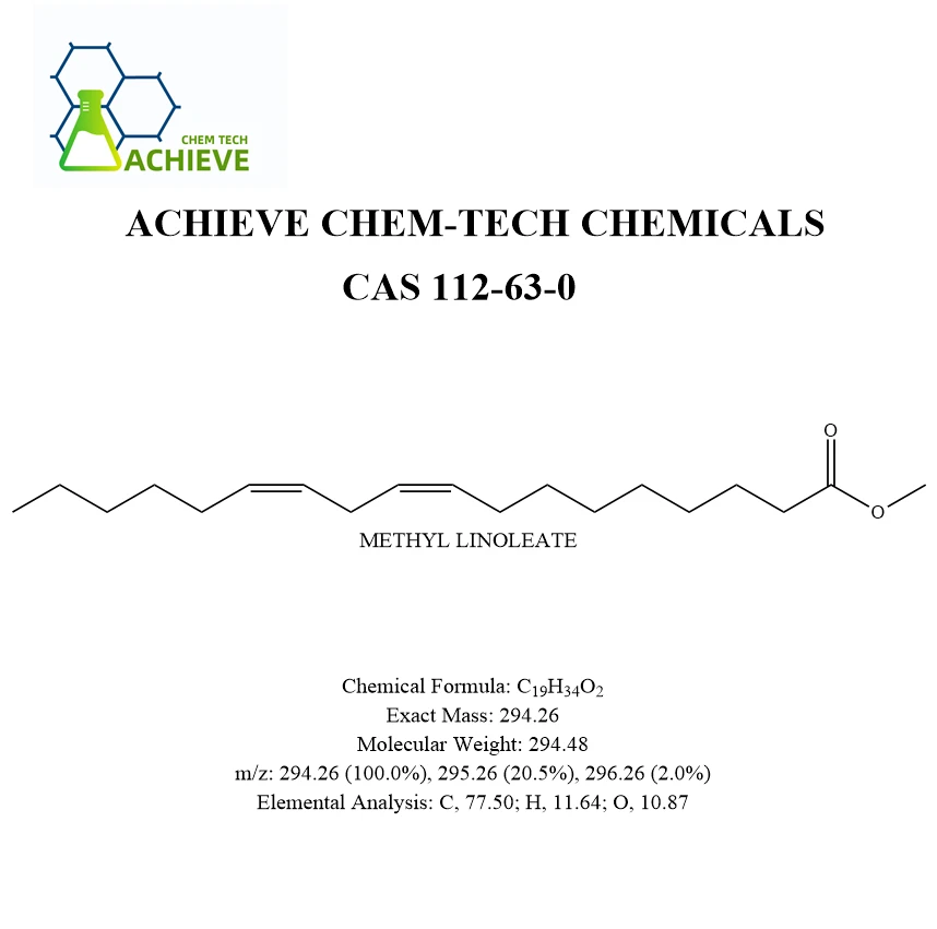 Methyl linoleate CAS 112-63-0 | Shaanxi BLOOM Tech Co., Ltd Methyl linoleate CAS 112-63-0 | Shaanxi BLOOM Tech Co., Ltd