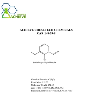3-Metoxisalicilaldehidă CAS 148-53-8