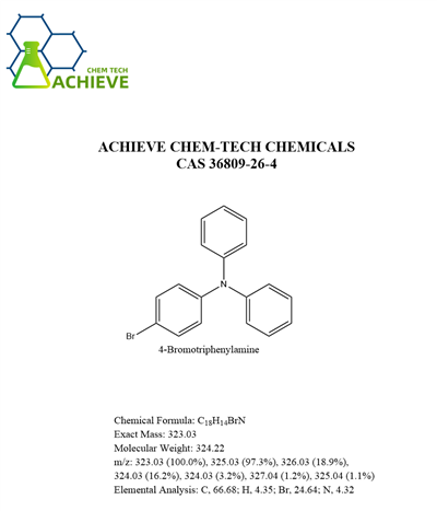 4-Bromotrifenilamină CAS 36809-26-4