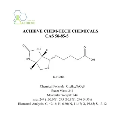 D-biotină pulbere CAS 58-85-5