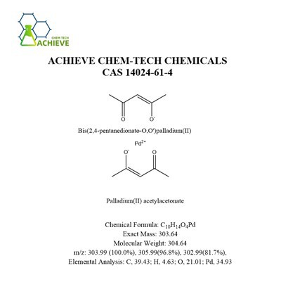 Acetilacetonat de paladiu(II) CAS 14024-61-4